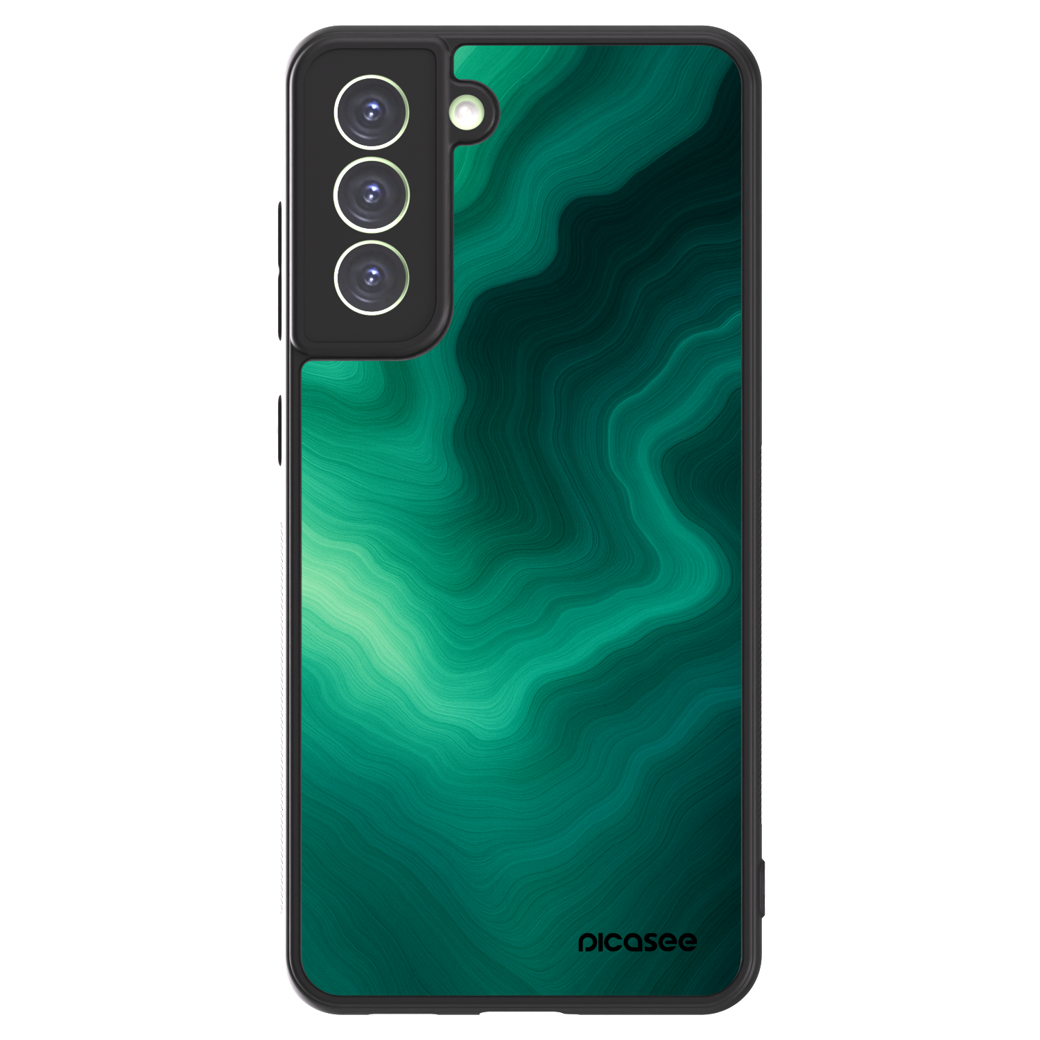 Picasee ULTIMATE CASE PowerShare für Samsung Galaxy S21 FE 5G - Malachite