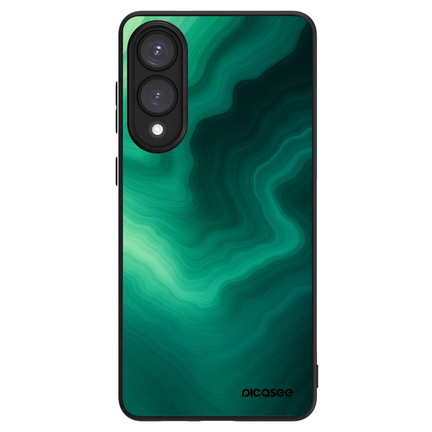 Picasee ULTIMATE CASE PowerShare für Samsung Galaxy S25 Edge 5G - Malachite