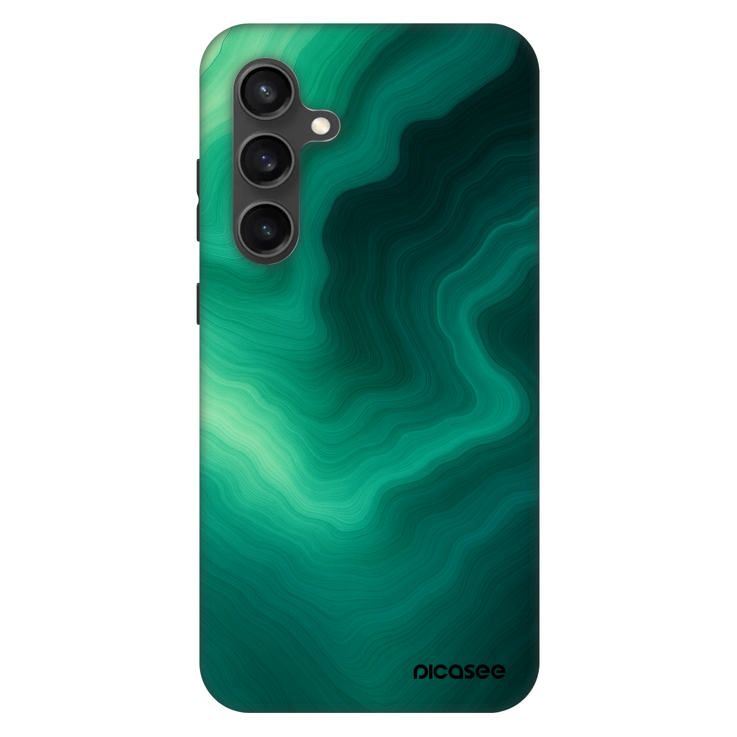 Picasee Fashion Case für Samsung Galaxy S24 FE S721B - Malachite