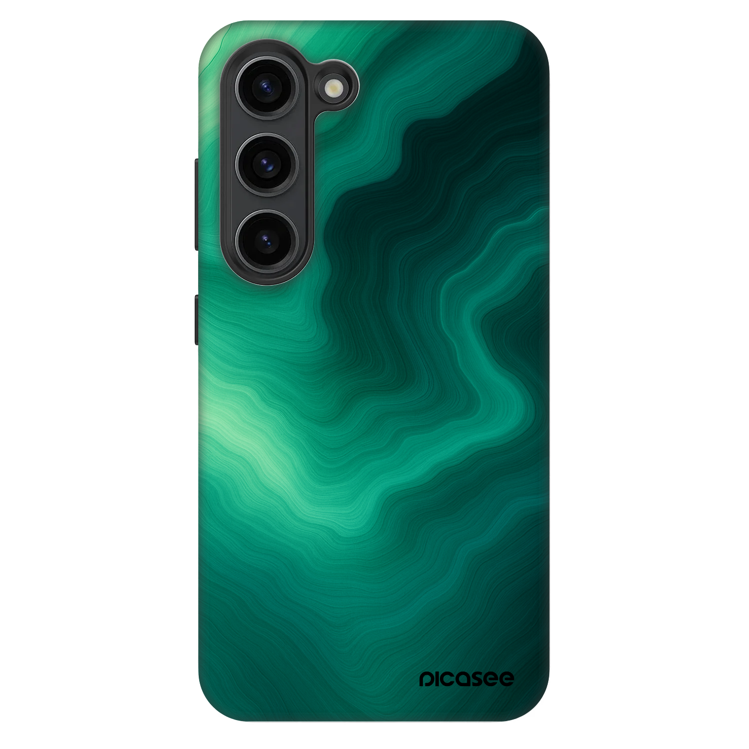 Picasee Fashion Case für Samsung Galaxy S23 5G - Malachite
