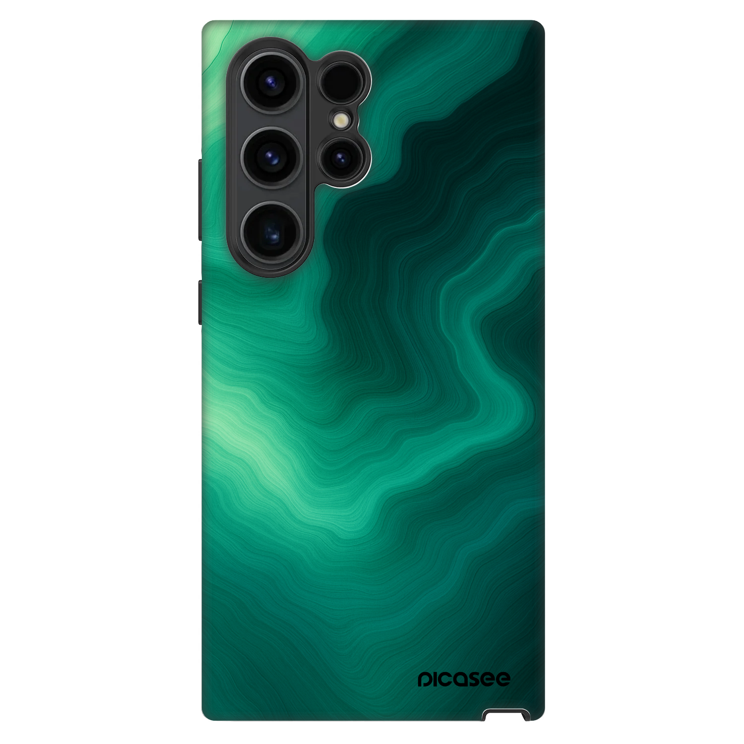Picasee Fashion Case für Samsung Galaxy S22 Ultra 5G - Malachite