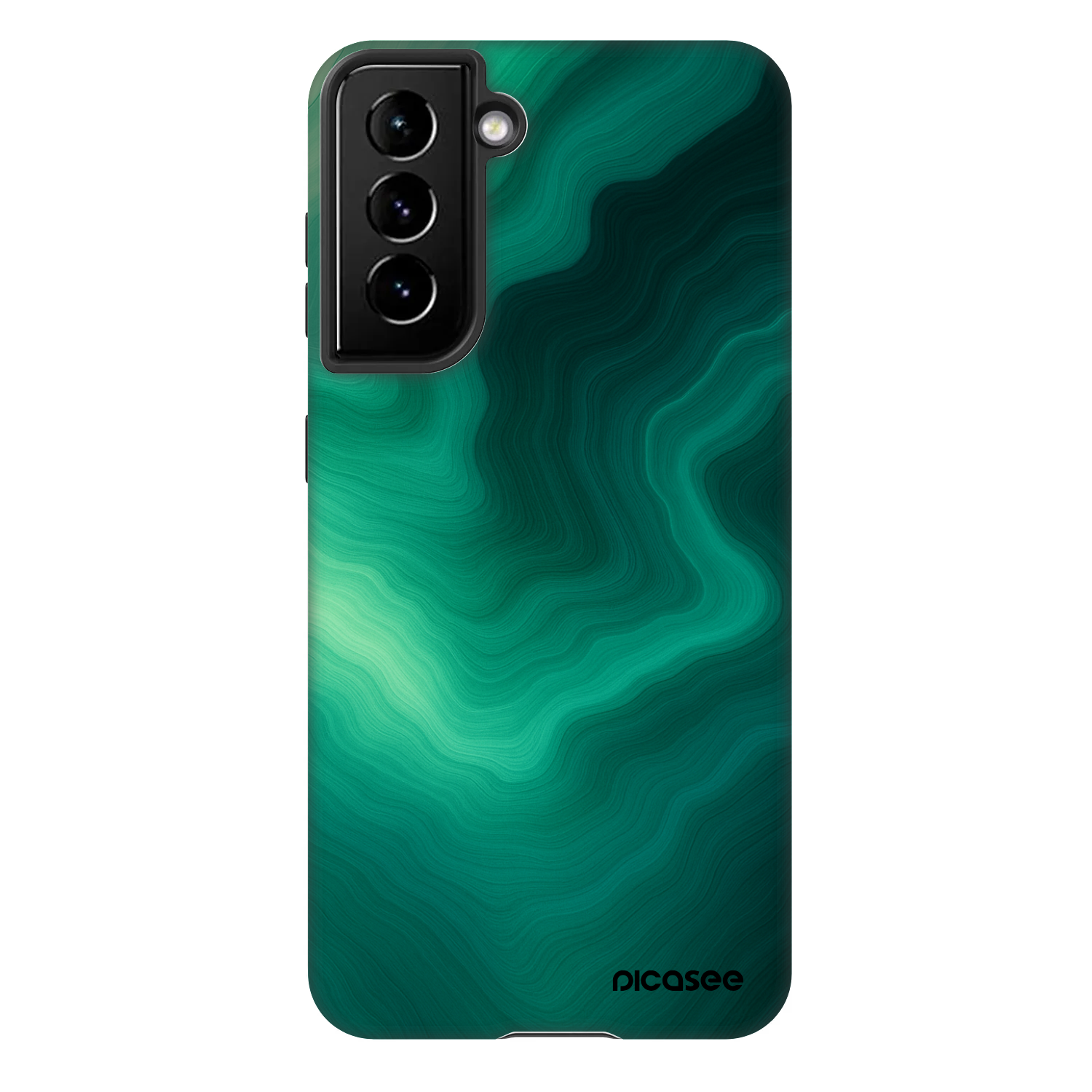 Picasee Fashion Case für Samsung Galaxy S21 5G G991B - Malachite