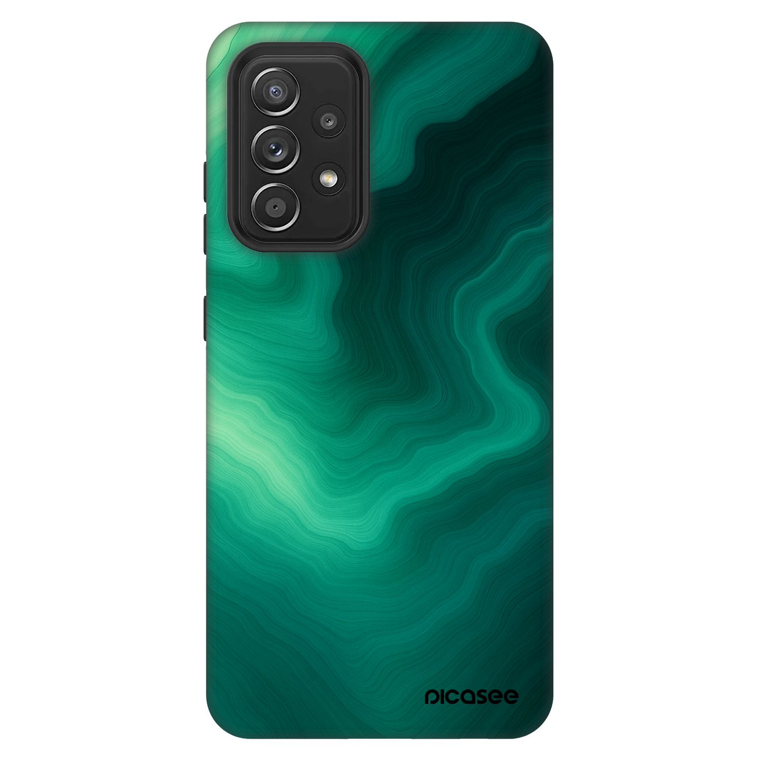 Picasee Fashion Case für Samsung Galaxy A52 5G A525F - Malachite