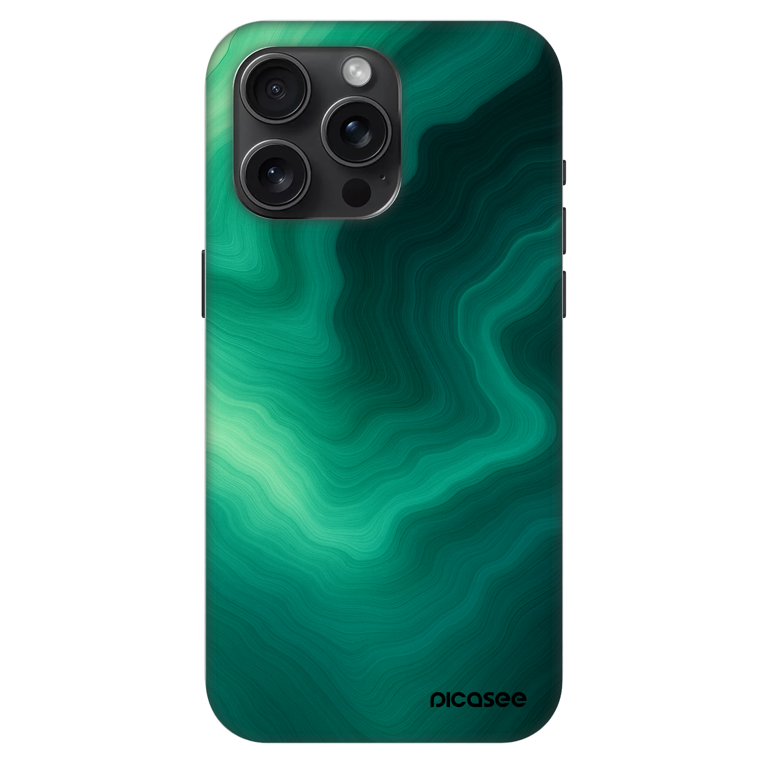 Picasee Fashion Case MagSafe für Apple iPhone 15 Pro Max - Malachite