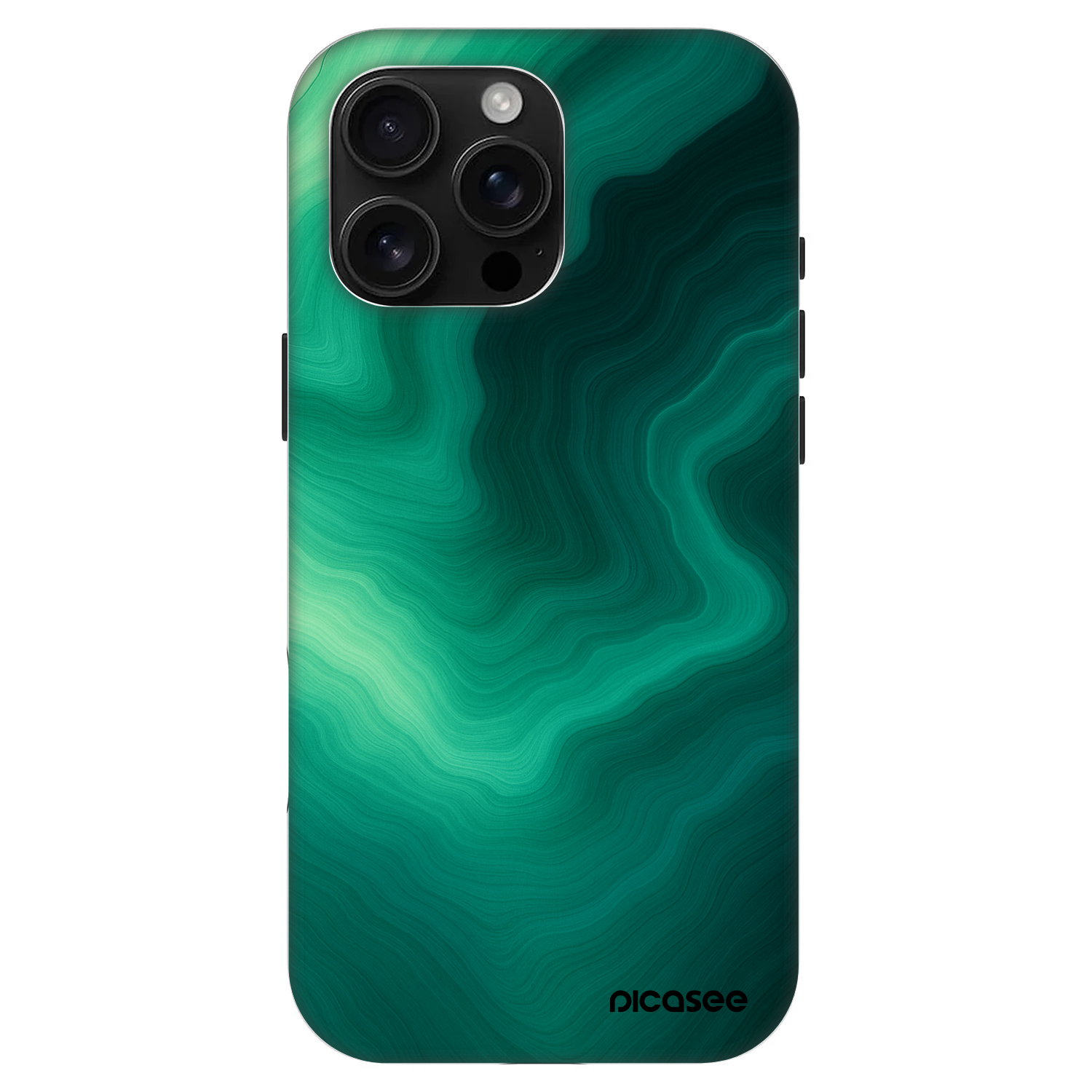 Picasee Fashion Case MagSafe für Apple iPhone 16 Pro Max - Malachite