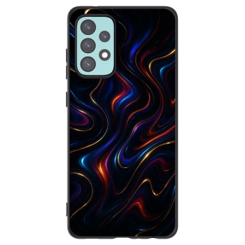 Picasee Samsung Galaxy A72 A725F Hülle - Schwarzes Silikon - Noir