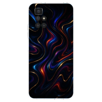Picasee Xiaomi Redmi 10 Hülle - Transparentes Silikon - Noir