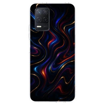 Picasee Realme 8 5G Hülle - Transparentes Silikon - Noir