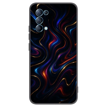 Picasee OPPO Reno 5 5G Hülle - Schwarzes Silikon - Noir