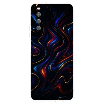 Picasee Sony Xperia 10 IV 5G Hülle - Transparentes Silikon - Noir