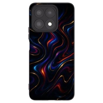 Picasee Honor X8a Hülle - Schwarzes Silikon - Noir