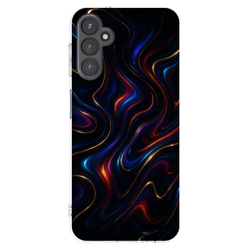 Picasee Samsung Galaxy A14 4G A145R Hülle - Transparentes Silikon - Noir