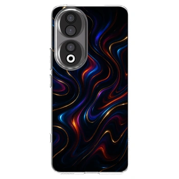 Picasee Honor 90 5G Hülle - Transparentes Silikon - Noir