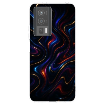 Picasee Xiaomi Poco F5 Pro 5G Hülle - Transparentes Silikon - Noir
