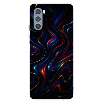 Picasee Motorola Moto G62 Hülle - Transparentes Silikon - Noir