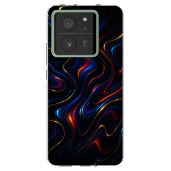 Picasee Xiaomi 13T Pro Hülle - Transparentes Silikon - Noir