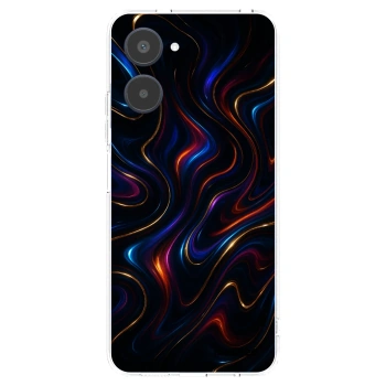 Picasee Realme 10 4G Hülle - Transparentes Silikon - Noir