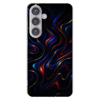 Picasee Samsung Galaxy S24 S921B 5G Hülle - Transparentes Silikon - Noir