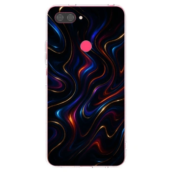 Picasee Xiaomi Mi 8 Lite Hülle - Transparentes Silikon - Noir