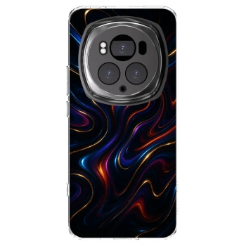 Picasee Honor Magic6 Pro Hülle - Transparentes Silikon - Noir