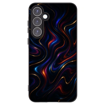 Picasee Samsung Galaxy A55 5G A556B Hülle - Schwarzes Silikon - Noir
