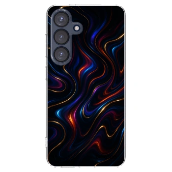 Picasee Samsung Galaxy S25 5G Hülle - Transparentes Silikon - Noir