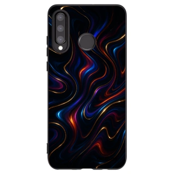 Picasee Huawei P30 Lite Hülle - Schwarzes Silikon - Noir