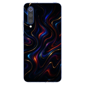 Picasee Xiaomi Mi 9 SE Hülle - Transparentes Silikon - Noir