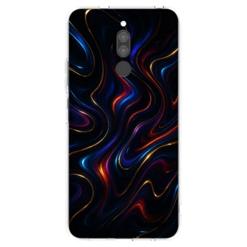 Picasee Xiaomi Redmi 8 Hülle - Transparentes Silikon - Noir