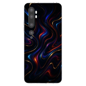 Picasee Xiaomi Mi Note 10 (Pro) Hülle - Transparentes Silikon - Noir