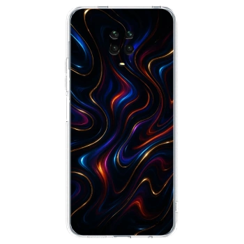 Picasee Xiaomi Redmi Note 9 Pro Hülle - Transparentes Silikon - Noir