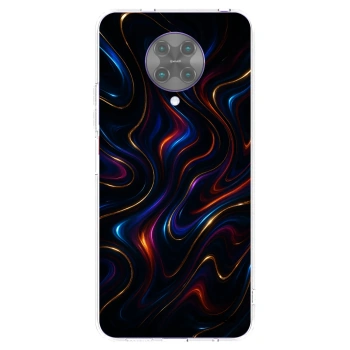 Picasee Xiaomi Poco F2 Pro Hülle - Transparentes Silikon - Noir