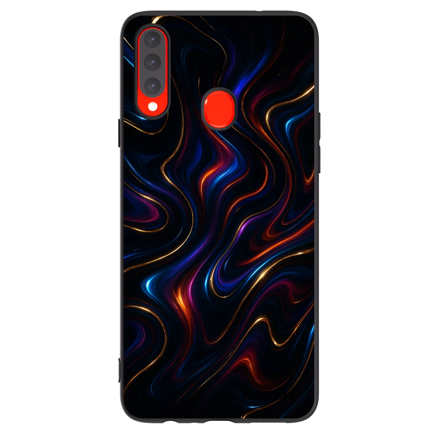 Picasee Samsung Galaxy A20s Hülle - Schwarzes Silikon - Noir