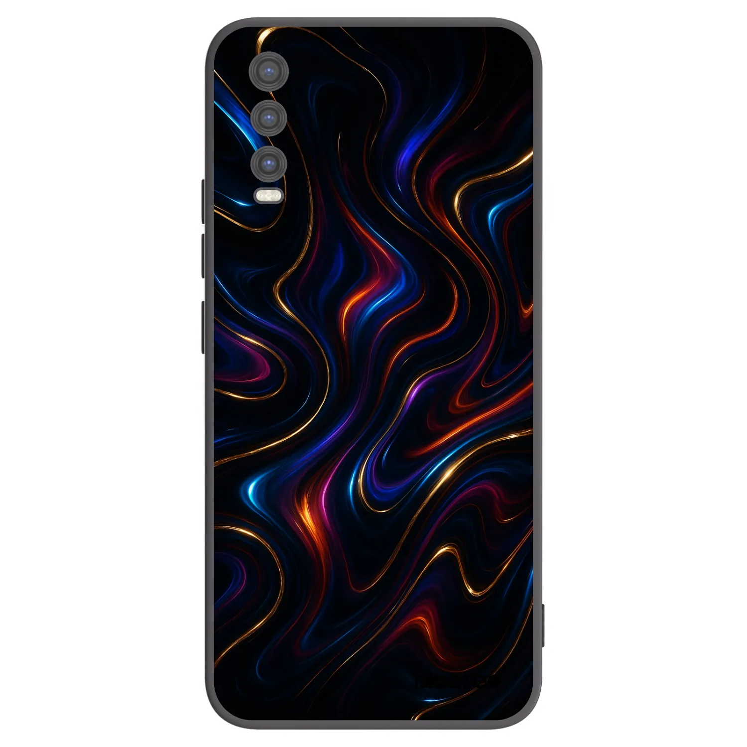 Picasee Vivo Y20s Hülle - Schwarzes Silikon - Noir