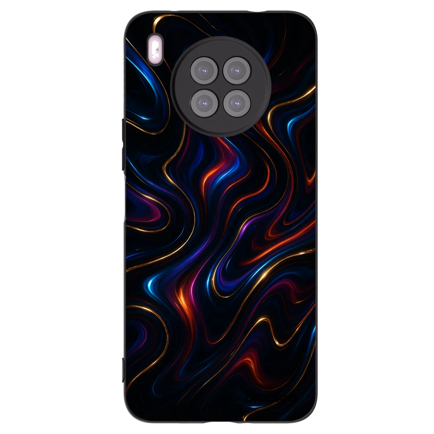 Picasee Huawei Nova 8i Hülle - Schwarzes Silikon - Noir