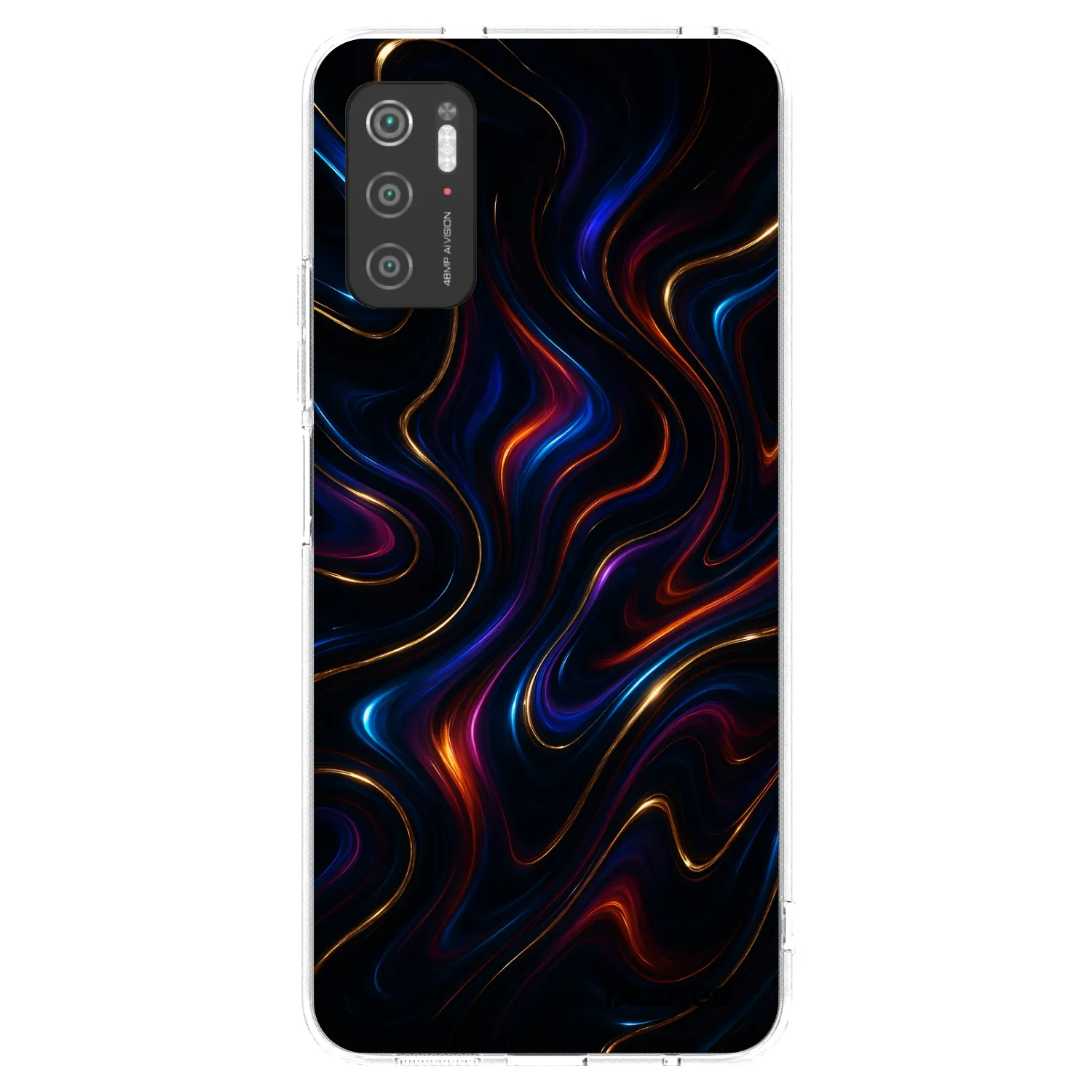 Picasee Xiaomi Poco M3 Pro 5G Hülle - Transparentes Silikon - Noir