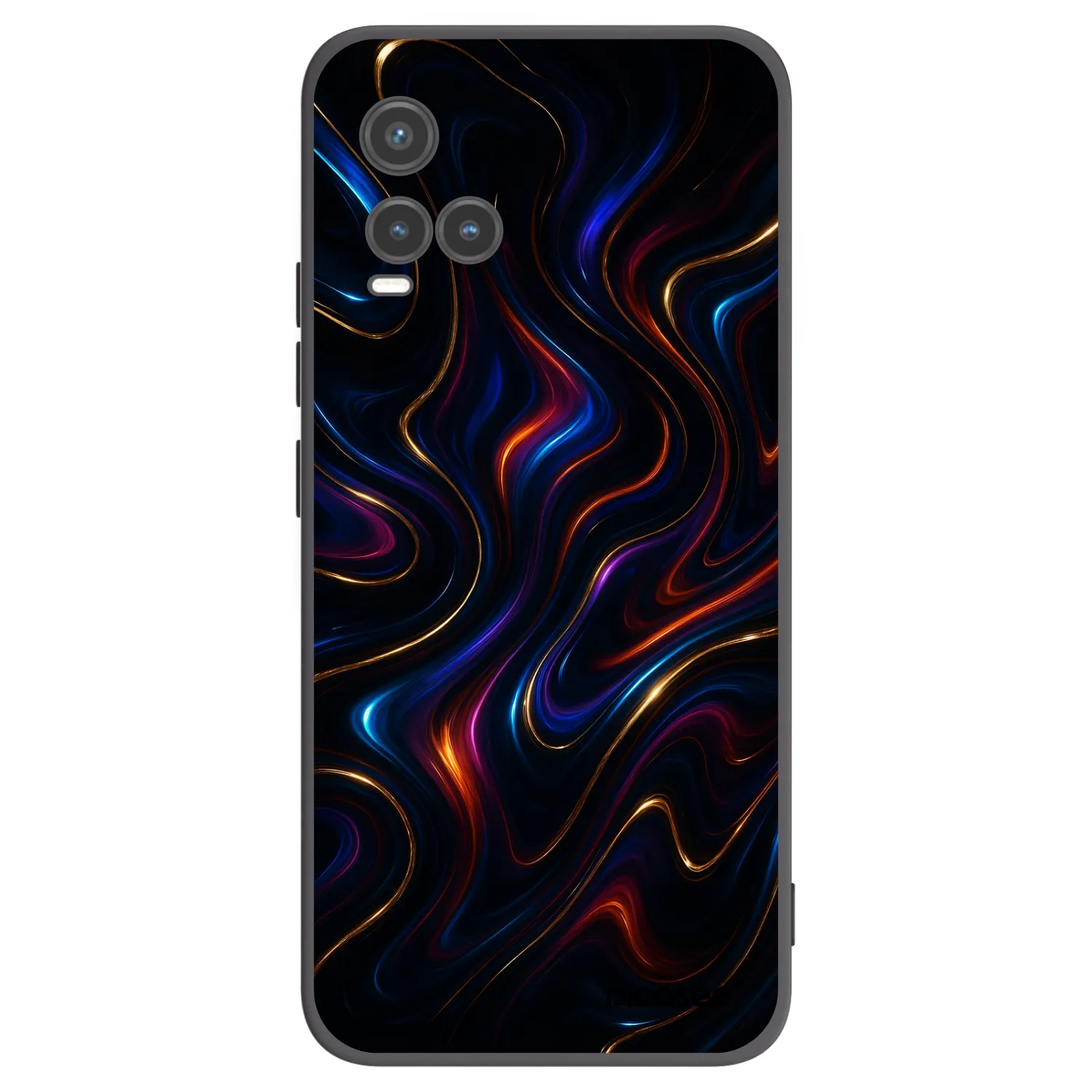 Picasee Vivo Y33s Hülle - Schwarzes Silikon - Noir