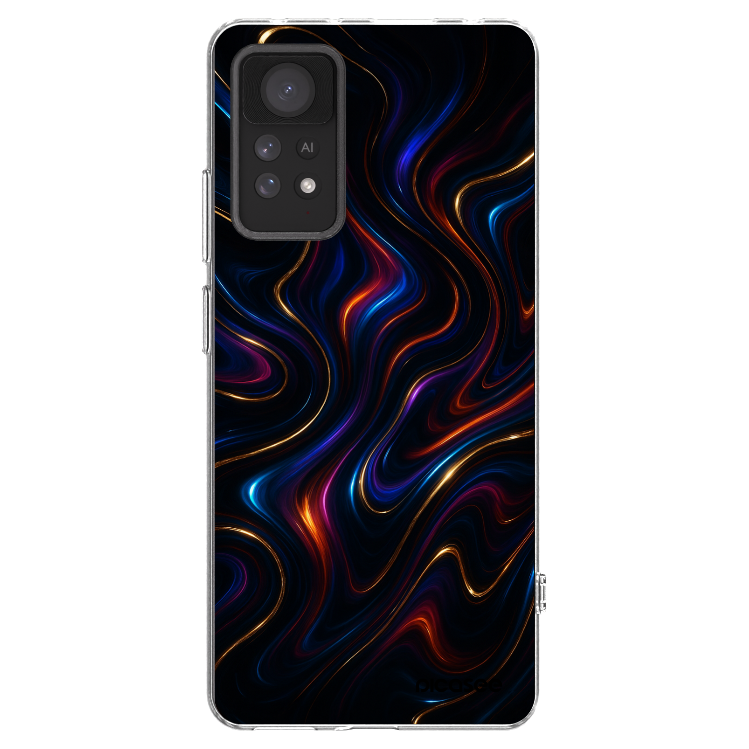 Picasee Xiaomi Redmi Note 11 Pro 5G Hülle - Transparentes Silikon - Noir