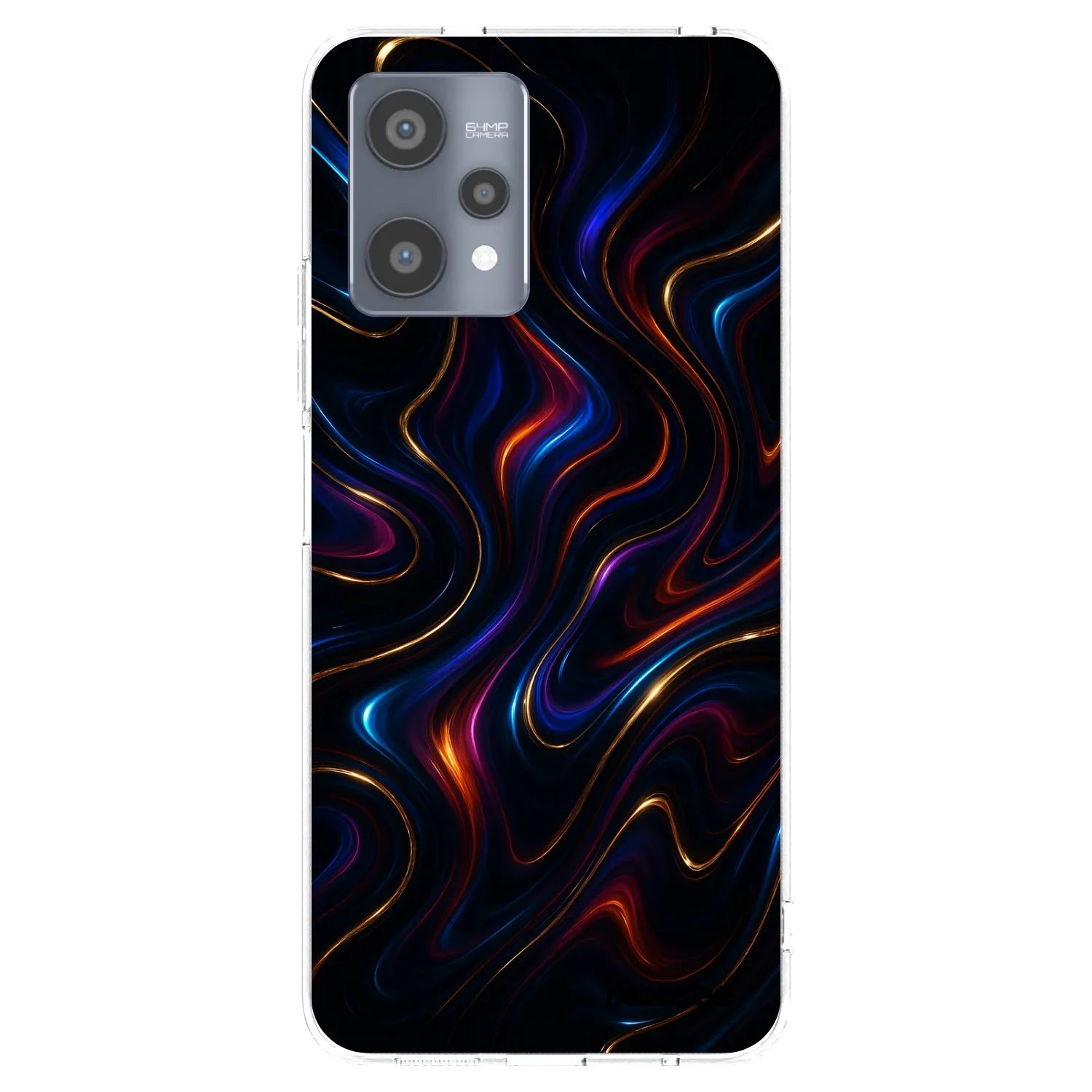 Picasee Realme 9 Pro 5G Hülle - Transparentes Silikon - Noir