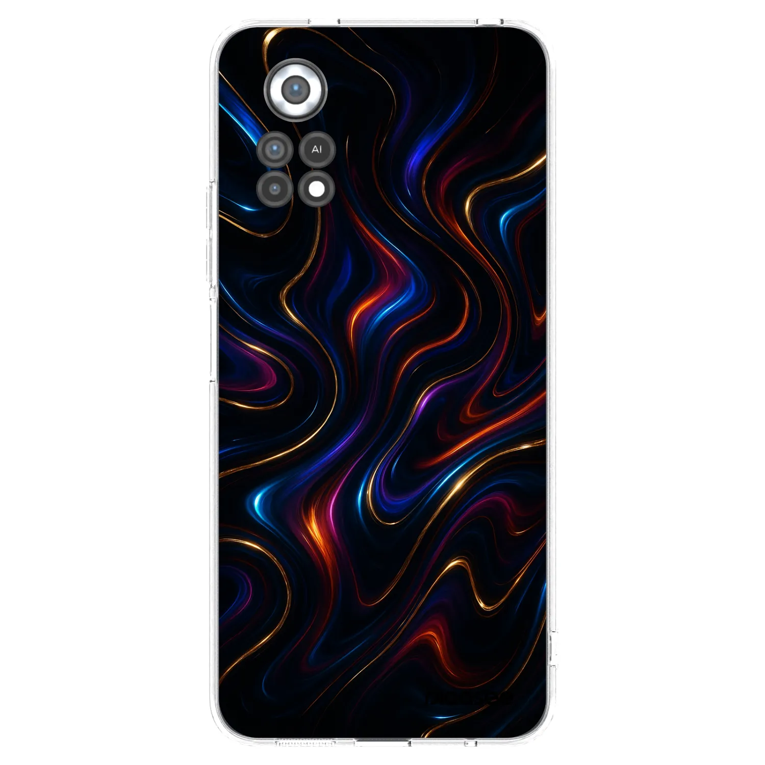 Picasee Xiaomi Poco X4 Pro 5G Hülle - Transparentes Silikon - Noir