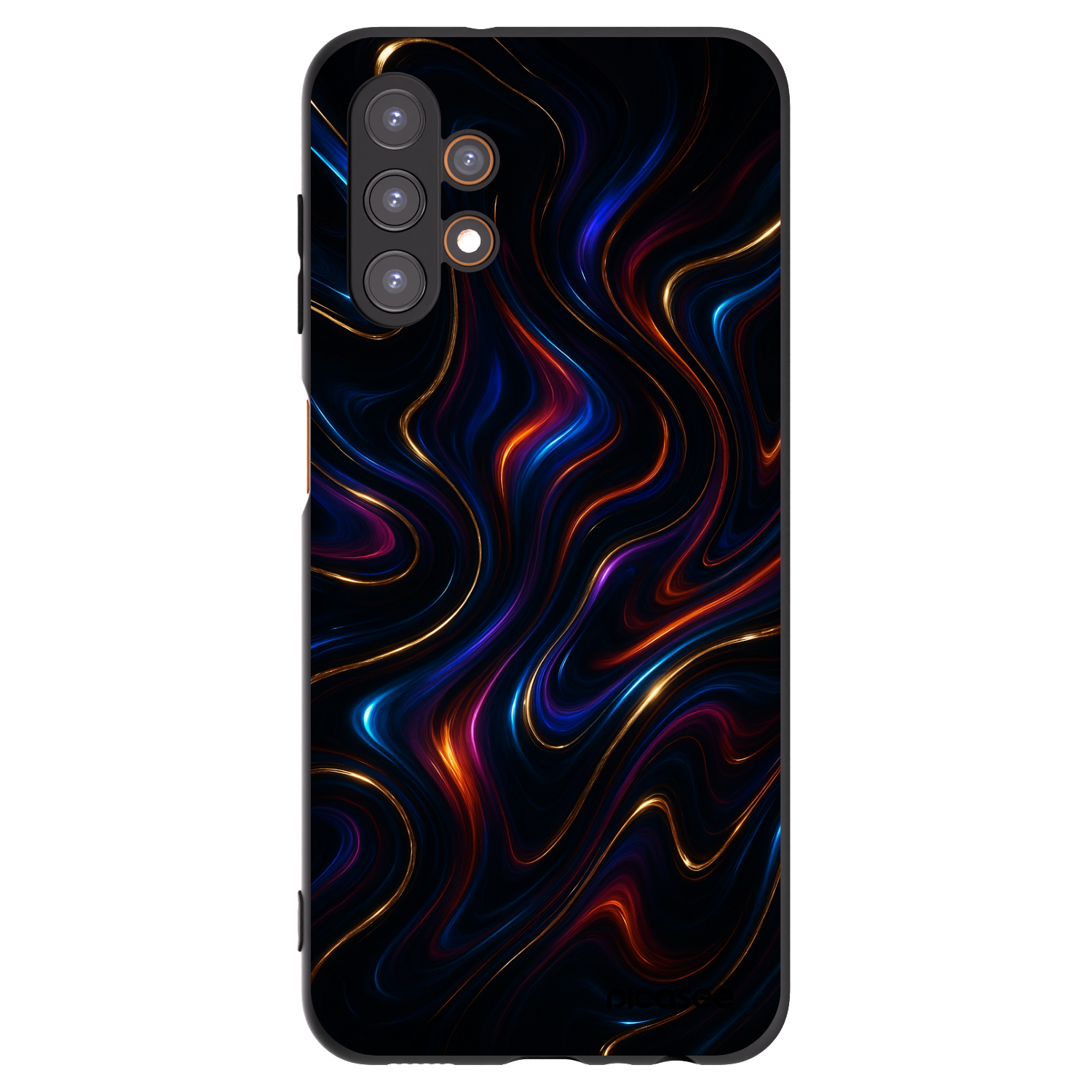 Picasee Samsung Galaxy A13 4G A135 Hülle - Schwarzes Silikon - Noir