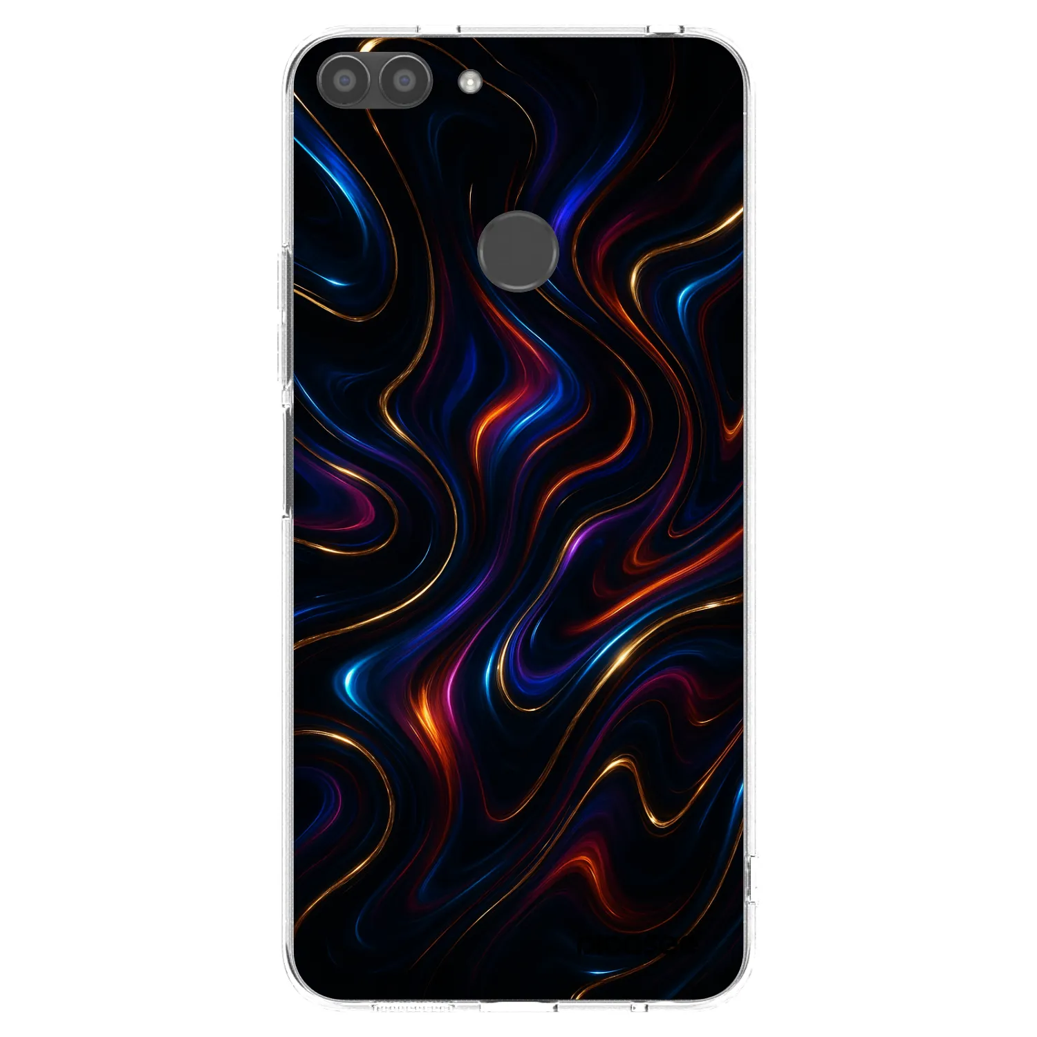 Picasee Huawei P Smart Hülle - Transparentes Silikon - Noir