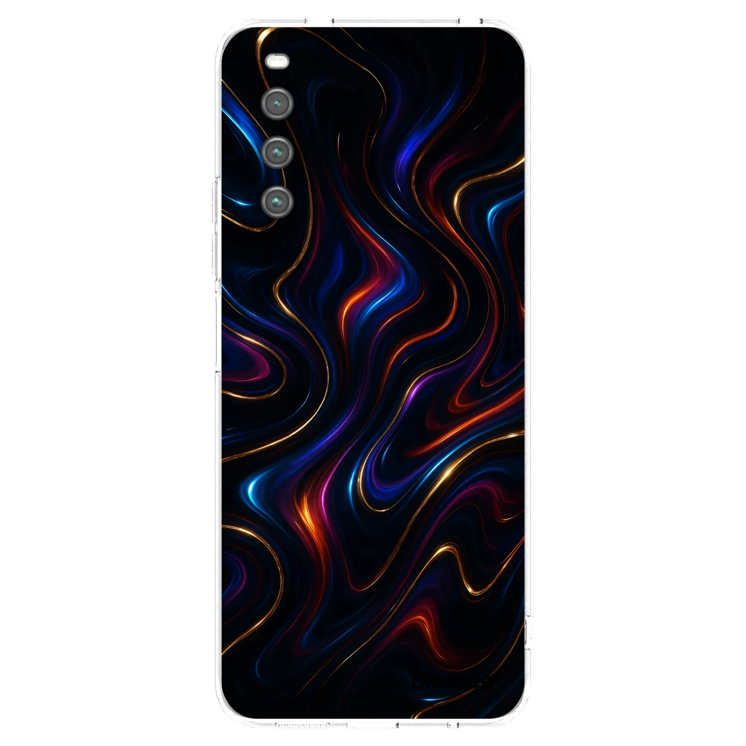 Picasee Sony Xperia 10 IV 5G Hülle - Transparentes Silikon - Noir