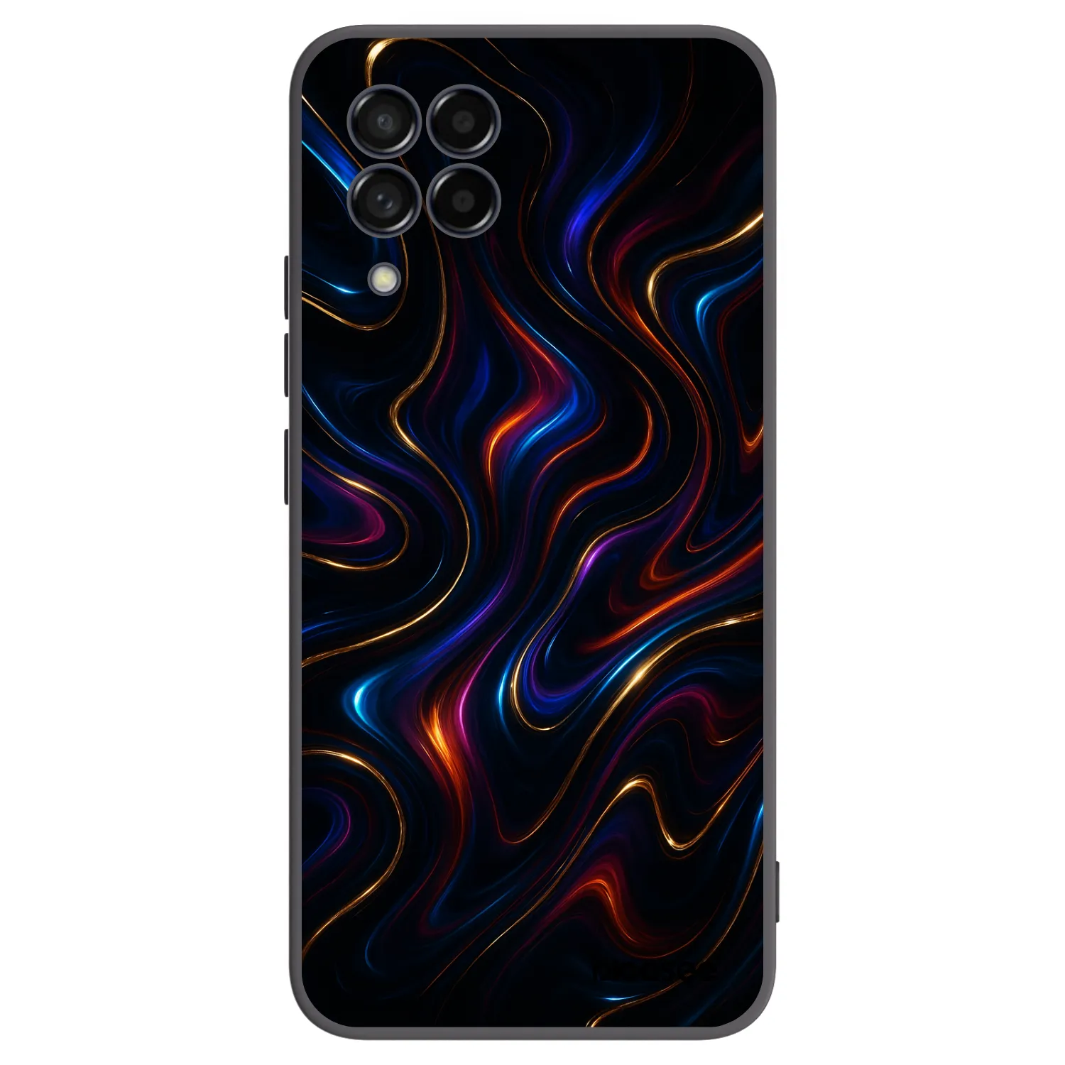 Picasee Samsung Galaxy M53 5G Hülle - Schwarzes Silikon - Noir