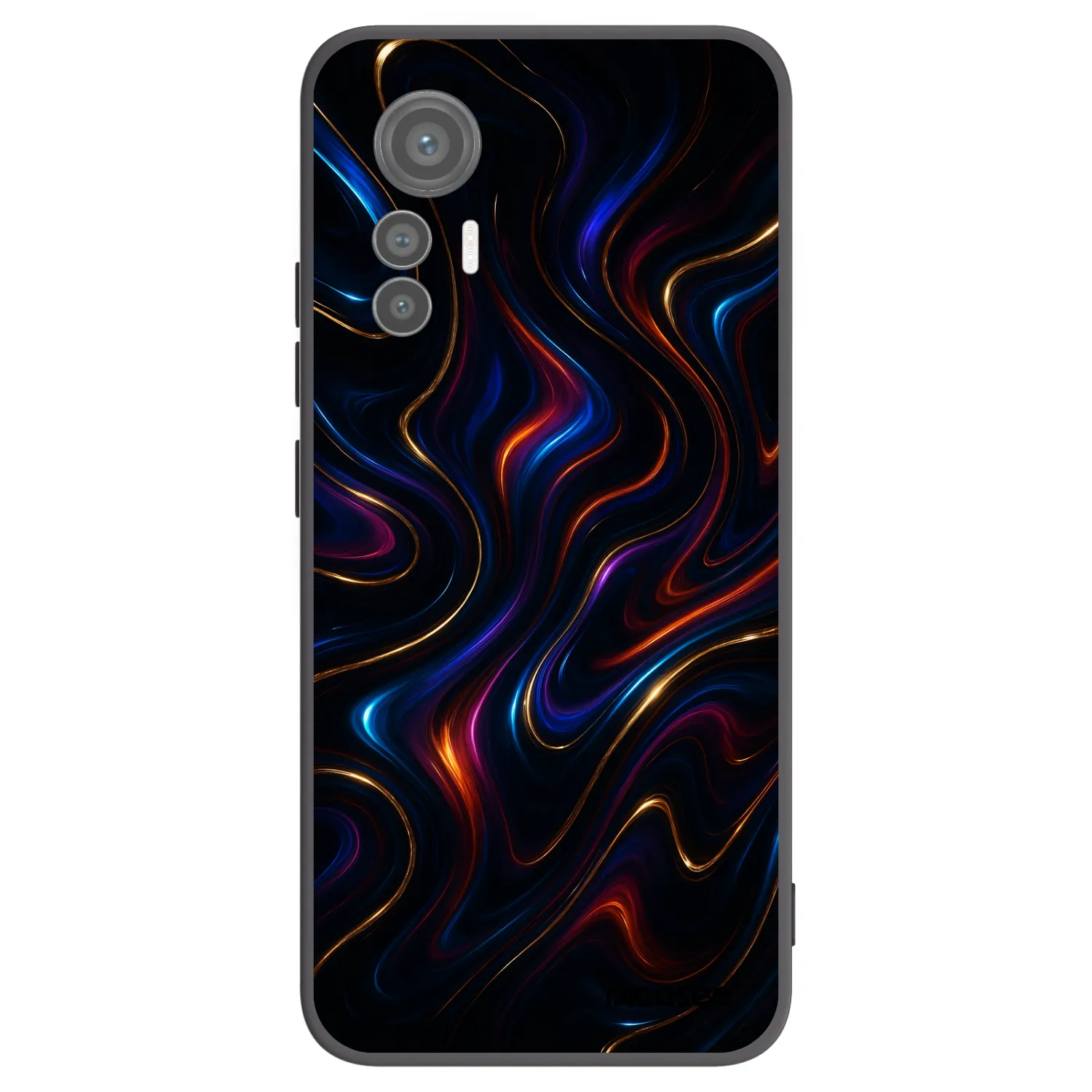 Picasee Xiaomi 12 Lite Hülle - Schwarzes Silikon - Noir