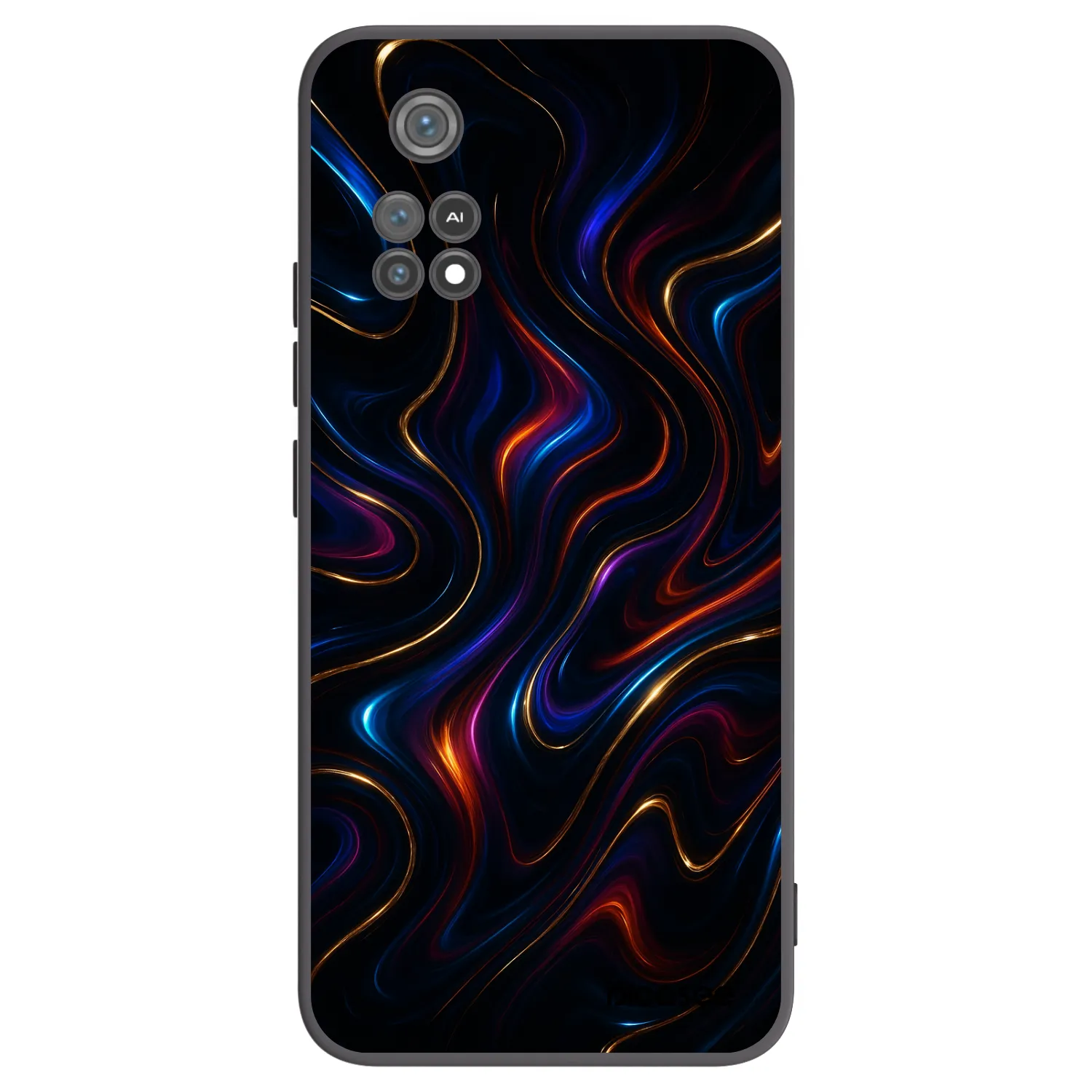 Picasee Xiaomi Poco M4 Pro Hülle - Schwarzes Silikon - Noir