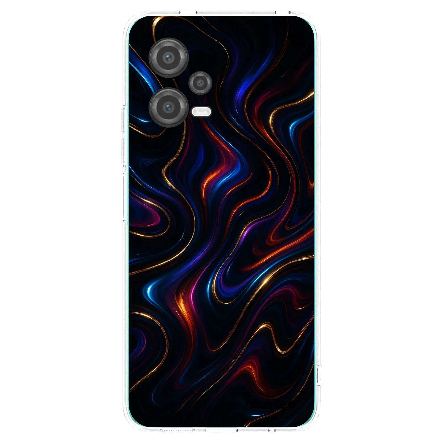 Picasee Xiaomi Poco X5 Hülle - Transparentes Silikon - Noir