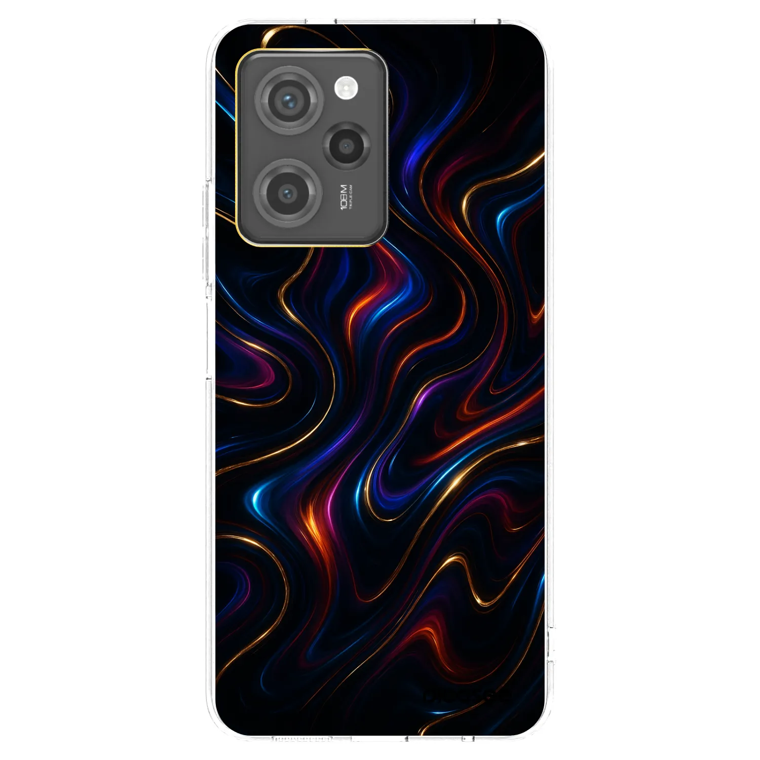 Picasee Xiaomi Poco X5 Pro Hülle - Schwarzes Silikon - Noir