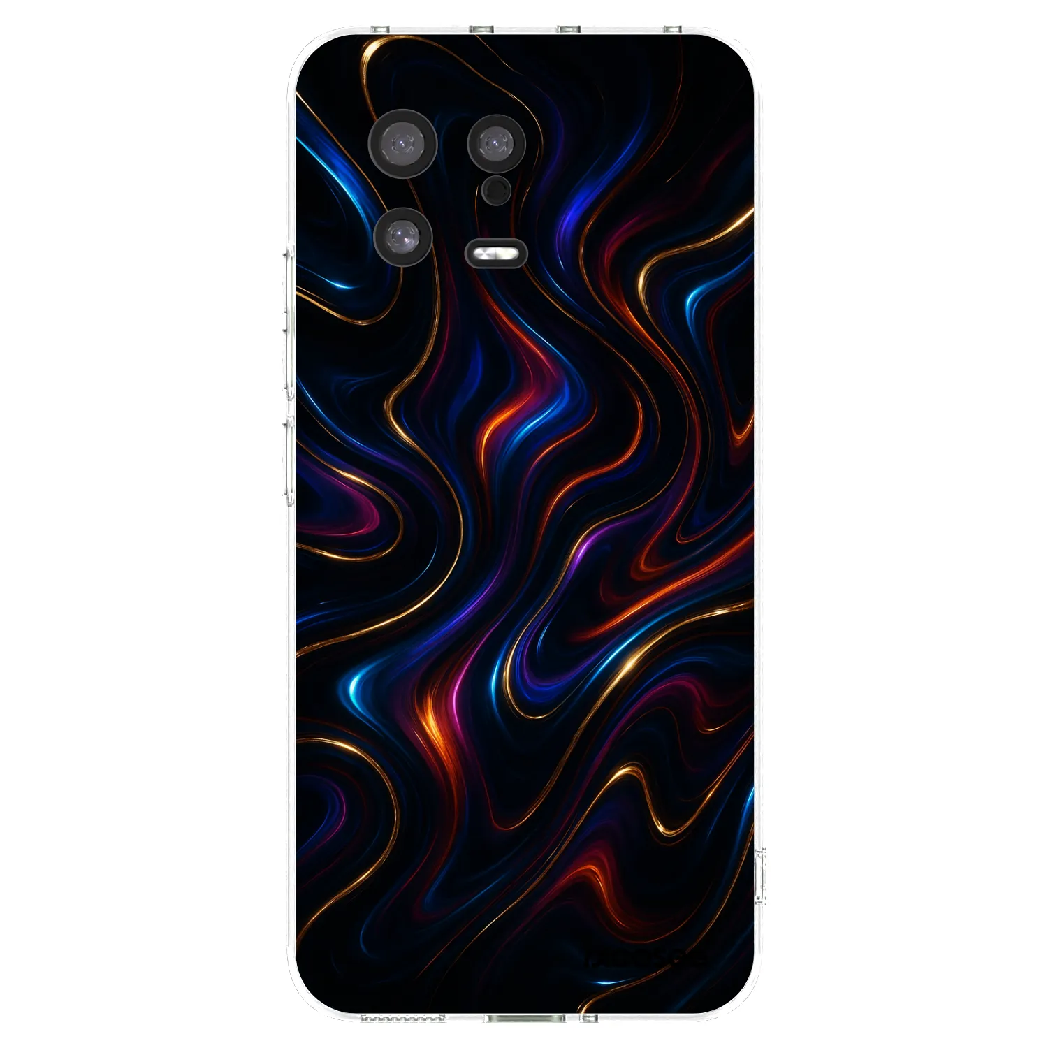 Picasee Xiaomi 13 Hülle - Transparentes Silikon - Noir