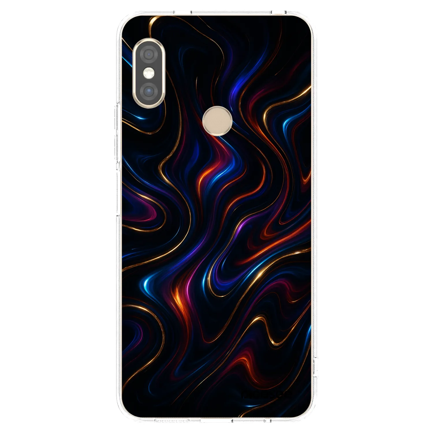 Picasee Xiaomi Redmi Note 5 Global Hülle - Transparentes Silikon - Noir